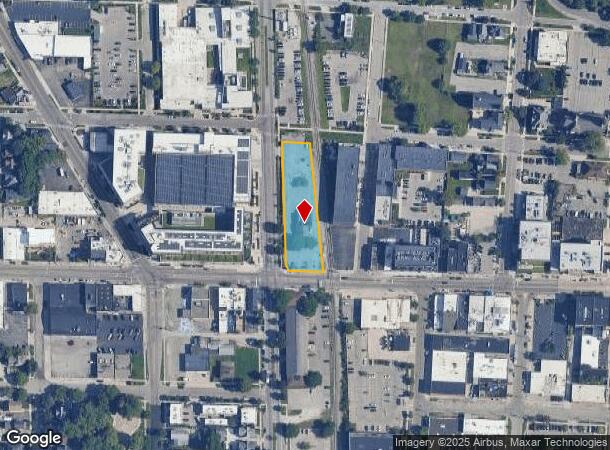 527 Bridge St Nw, Grand Rapids, MI Parcel Map
