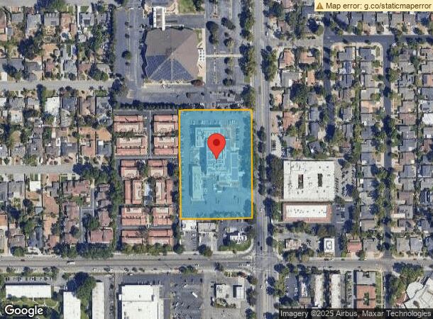  1245 S Winchester Blvd, San Jose, CA Parcel Map