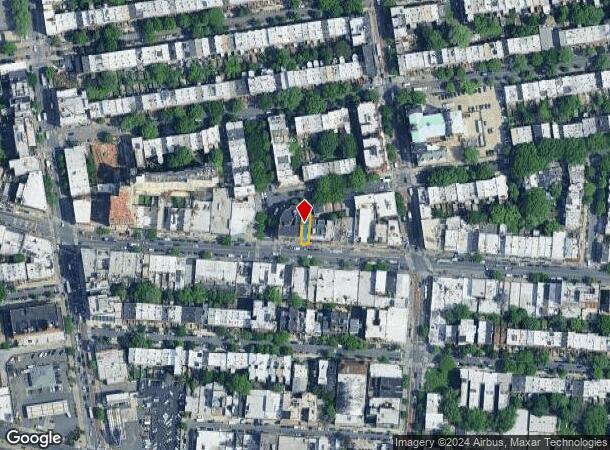  1263 Fulton St, Brooklyn, NY Parcel Map