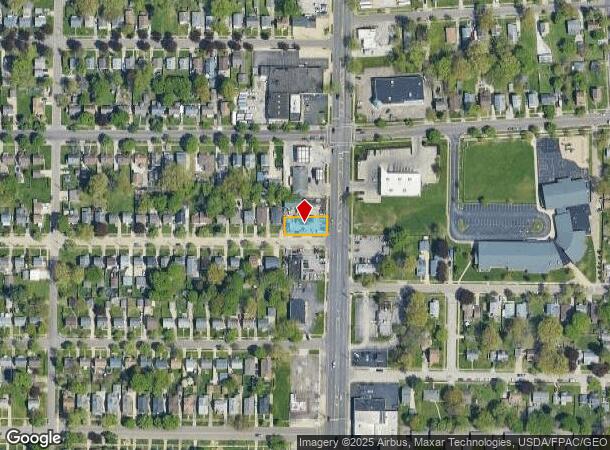  954 S Arlington St, Akron, OH Parcel Map