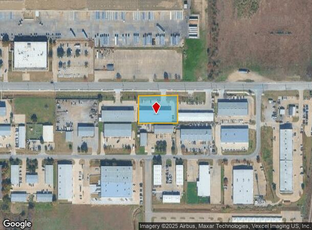 5850 Kroger Dr, Fort Worth, TX Parcel Map