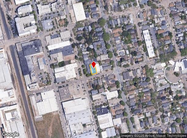 805 Allston Way, Berkeley, CA Parcel Map