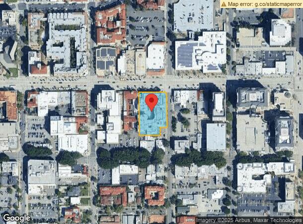  708 E Colorado Blvd, Pasadena, CA Parcel Map