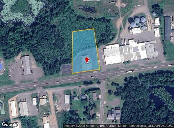  1788 Elm St, Cumberland, WI Parcel Map