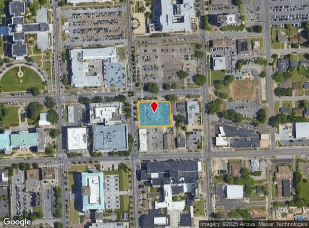  800 Washington Ave, Montgomery, AL Parcel Map