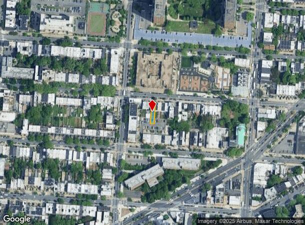  2028 Bergen St, Brooklyn, NY Parcel Map