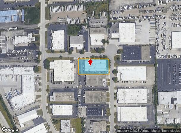 200 W Spangler Ave, Elmhurst, IL Parcel Map