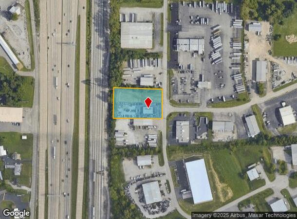  3005 Industrial Pky, Jeffersonville, IN Parcel Map