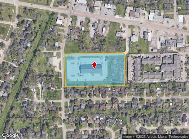202 Peach St, Lake Jackson, TX Parcel Map