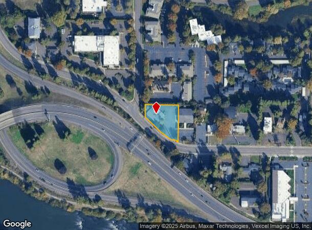  743 Country Club Rd, Eugene, OR Parcel Map