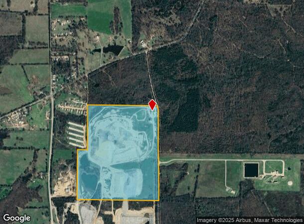  2300 Cr, Mount Pleasant, TX Parcel Map