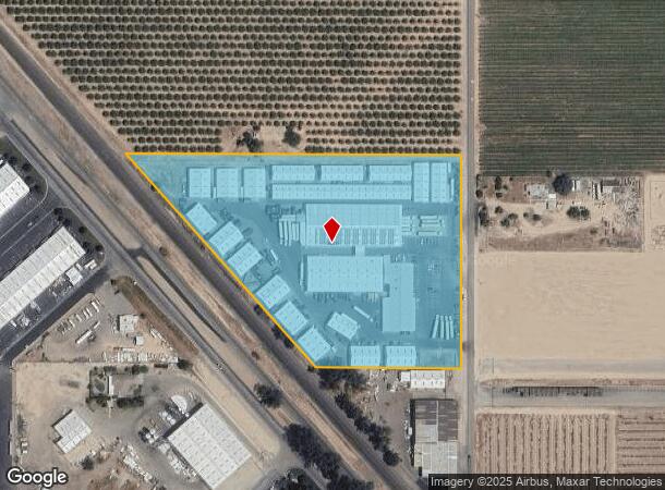  2004 S Temperance Ave, Fowler, CA Parcel Map