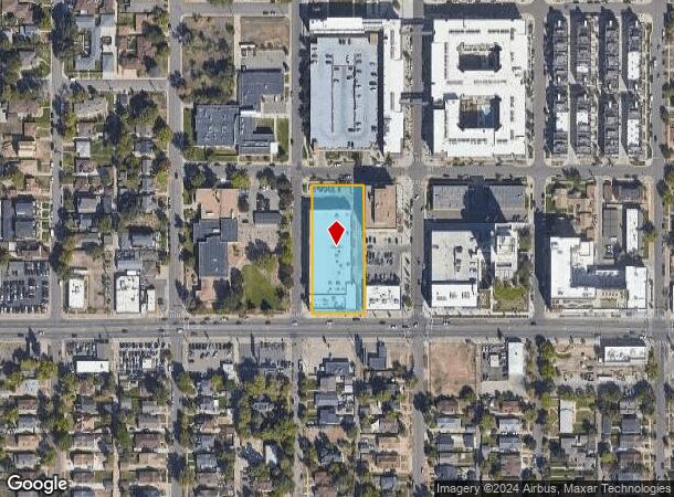  4255 W Colfax Ave, Denver, CO Parcel Map