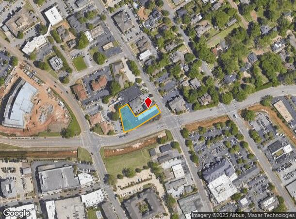  614 Madison St Se, Huntsville, AL Parcel Map