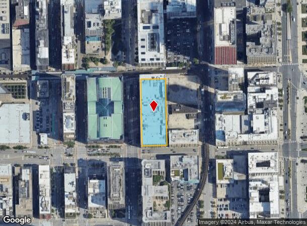  401 S State St, Chicago, IL Parcel Map