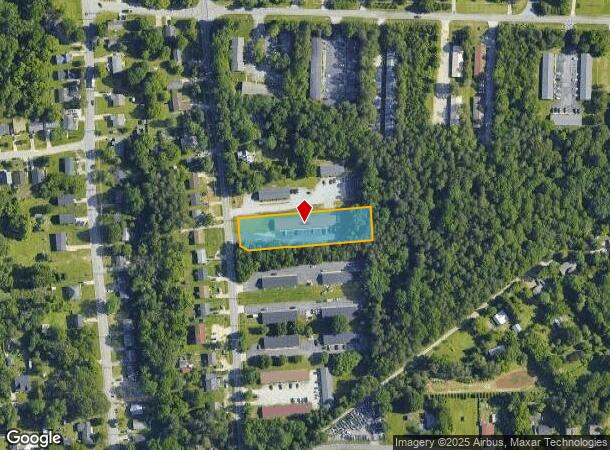 713 S Scientific St, High Point, NC Parcel Map