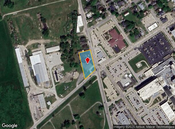 545 Willow St, Vincennes, IN Parcel Map