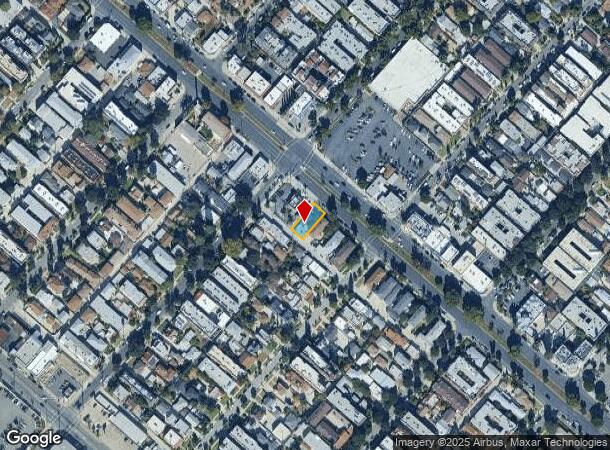  1844 W Glenoaks Blvd, Glendale, CA Parcel Map