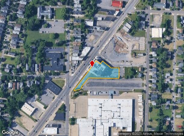 1661 Main St, Buffalo, NY Parcel Map