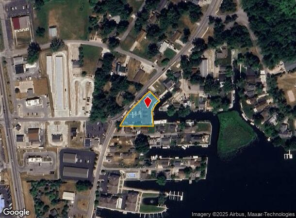  1116 S Harkless Dr, Syracuse, IN Parcel Map