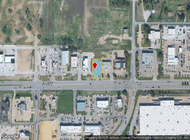 2813 Fort Worth Hwy, Hudson Oaks, TX Parcel Map