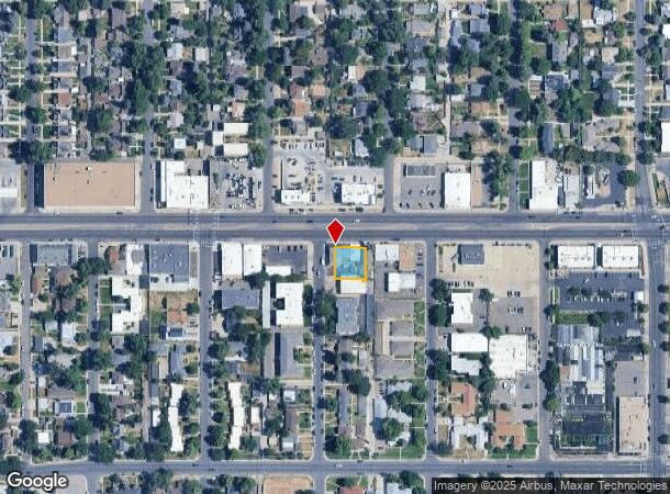 5900 E Colfax Ave, Denver, CO Parcel Map