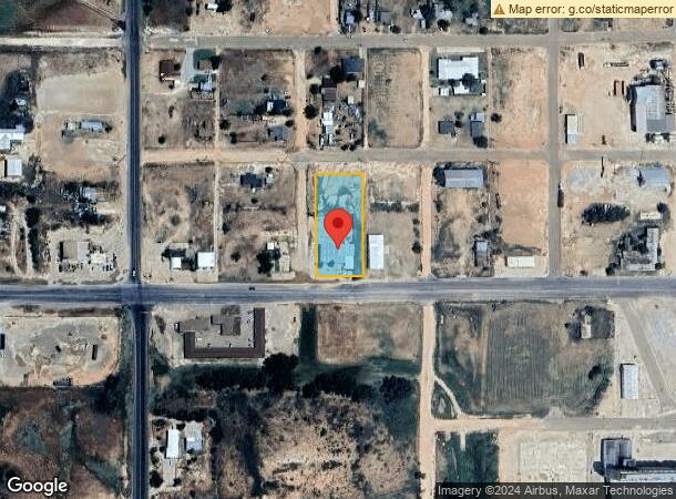  1207 W Main St, Brownfield, TX Parcel Map