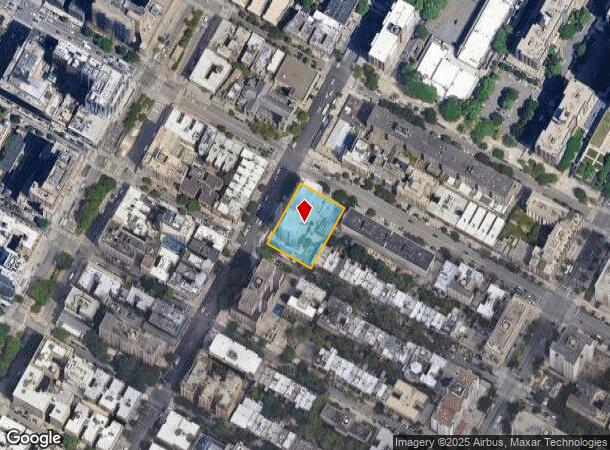  169 W 95Th St, New York, NY Parcel Map