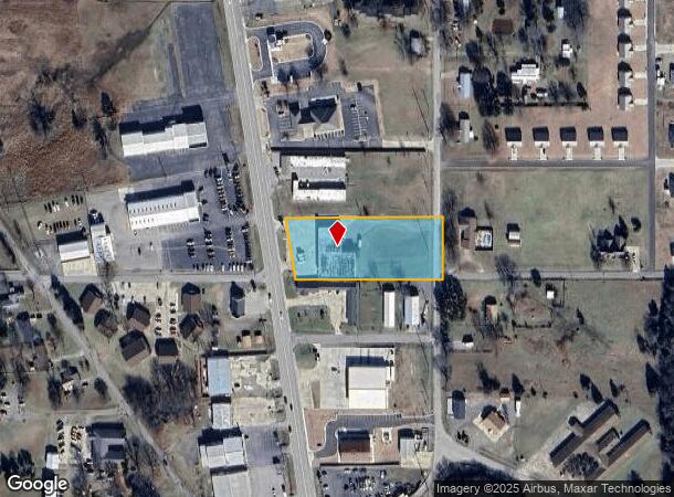  2910-2916 N Broadway St, Poteau, OK Parcel Map