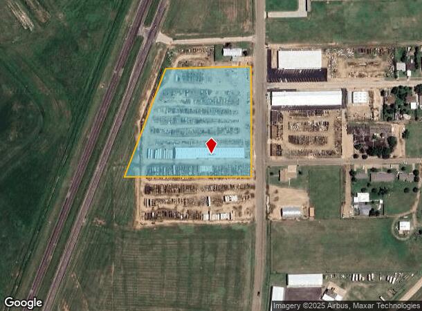 1414 S Columbia St, Plainview, TX Parcel Map
