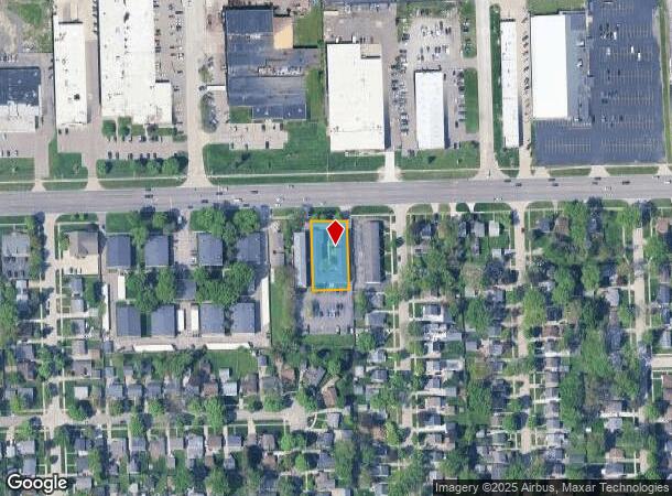 629 W Maple Rd, Clawson, MI Parcel Map