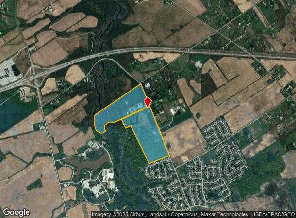  1087 Hubbard Rd, Galloway, OH Parcel Map