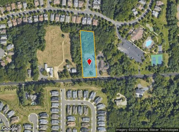  1213 W Park Ave, Ocean, NJ Parcel Map