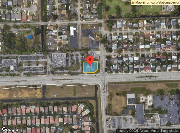  7201 Sheridan St, Hollywood, FL Parcel Map