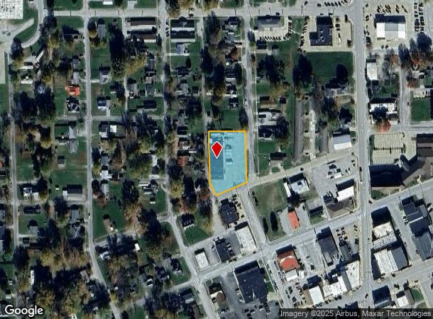  100 W Buckeye Ave, Casey, IL Parcel Map