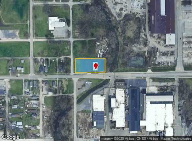  2612 Taylor St, Fort Wayne, IN Parcel Map