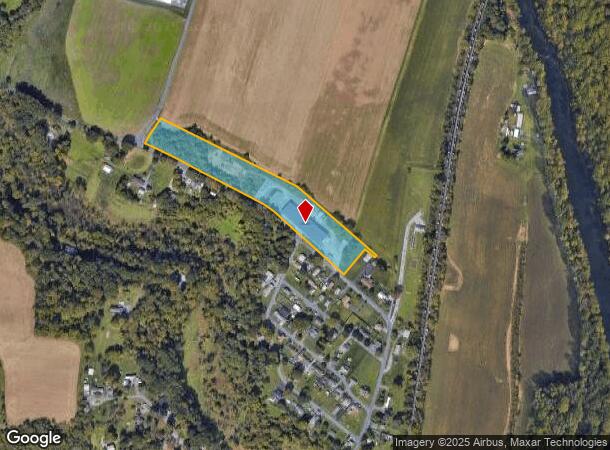  1149 Railroad Rd, Dauberville, PA Parcel Map