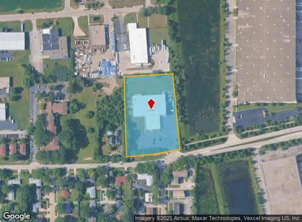 1740 Molitor Rd, Aurora, IL Parcel Map