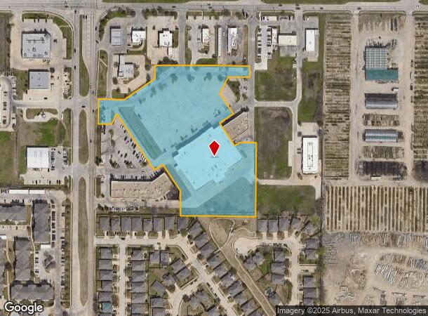  10800 N Beach St, Fort Worth, TX Parcel Map