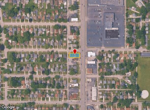  8204 Kennedy Ave, Highland, IN Parcel Map