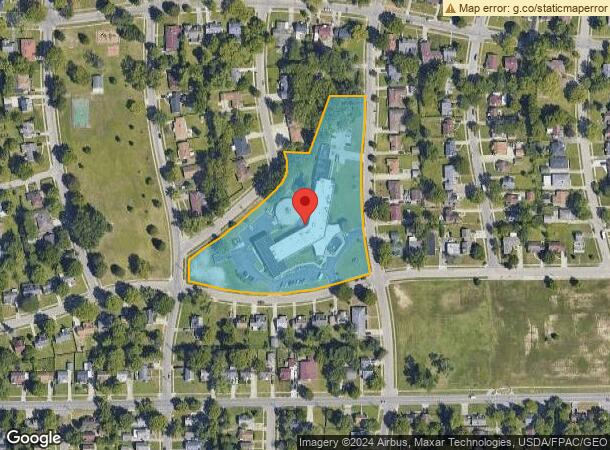  3109 Campus Dr, Dayton, OH Parcel Map