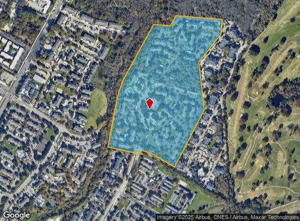 1300 Crossing Pl, Austin, TX Parcel Map