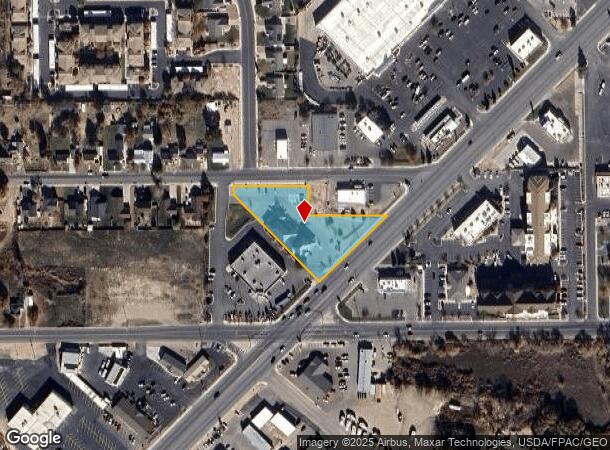 1272 W Highway 40, Vernal, UT Parcel Map