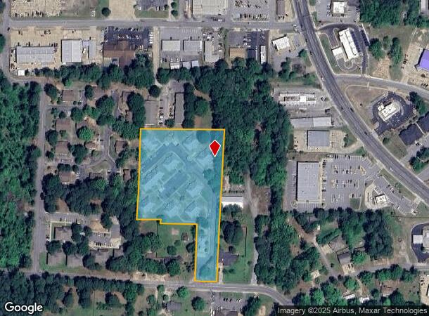  604 Prickett Rd, Bryant, AR Parcel Map