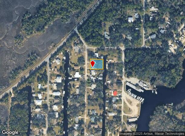  7 Magnolia Ave, Yankeetown, FL Parcel Map