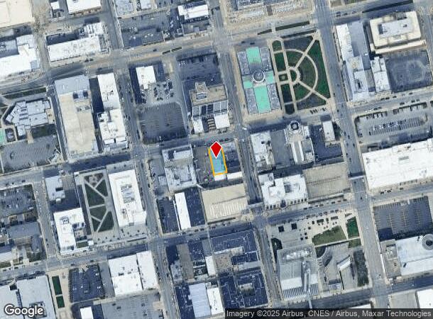  111 W Berry St, Fort Wayne, IN Parcel Map