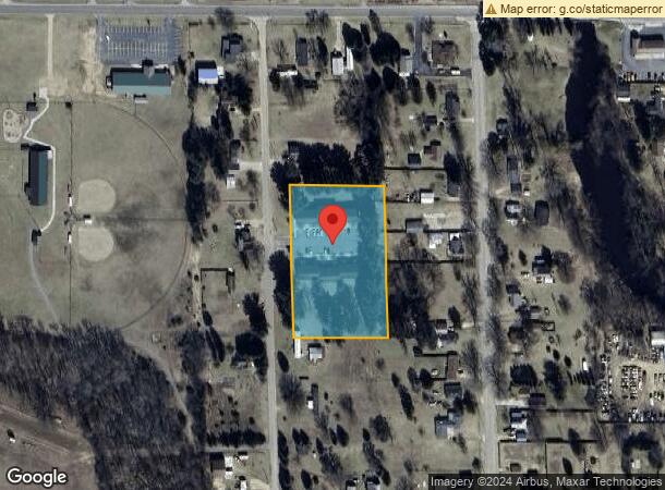  300 N Perry St, Barryton, MI Parcel Map