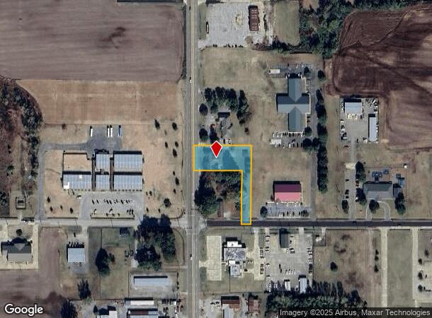  1594 S Highway 61 Allen & Thorton, Blytheville, AR Parcel Map