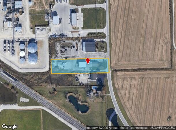 205 N Lallendorf Rd, Oregon, OH Parcel Map