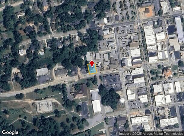 142 W Spring St, Monroe, GA Parcel Map